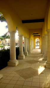 Walkway to Community Center Entry